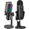 ZealSound USB Condenser Microphone K66 Plus and BKD-12A